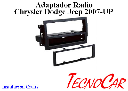 Adaptador radio DODGE/JEEP/CHRYSLER